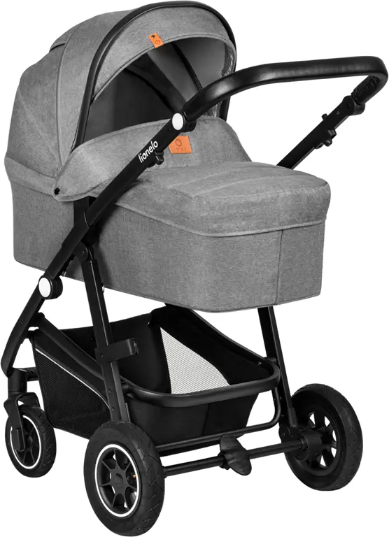 Коляска дитяча 3 в 1 Lionelo Bianka Grey Stone